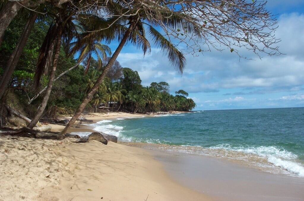 La plage au Gabon